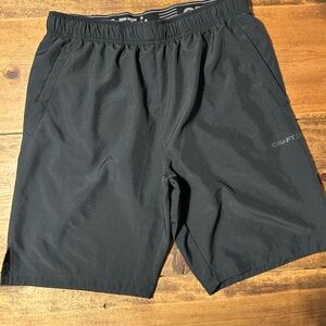 Craft Men's Athletic Black Shorts